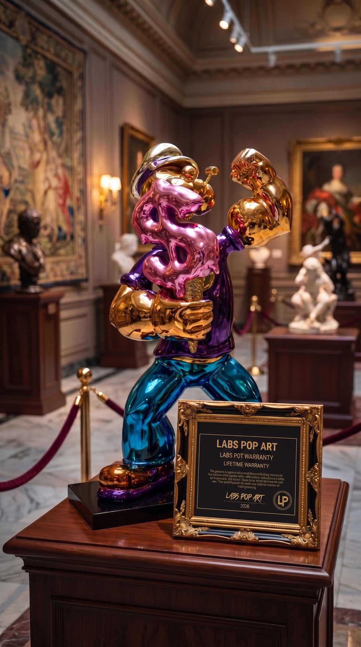 LabsPopArt.co - Lüks Pop Art Dekoratif Figür & Heykel