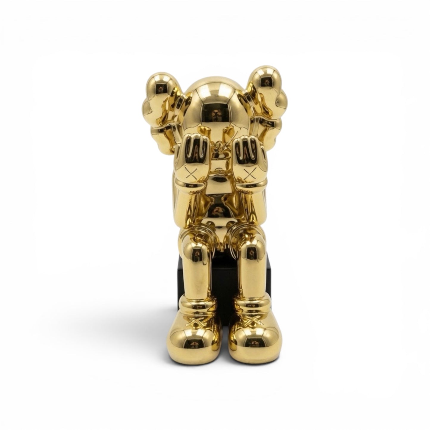 Kaws Oturan Figur Heykel 28cm