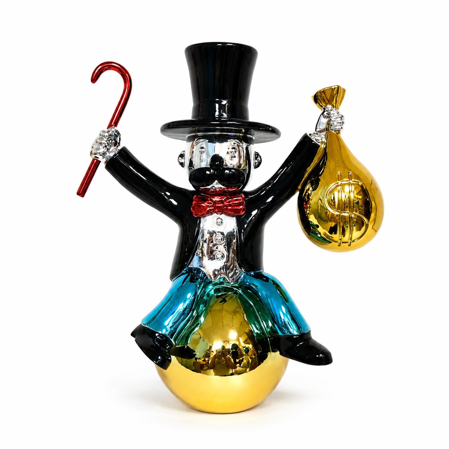 Billionaire Monopoly Man Dekoratif Figür 40cm