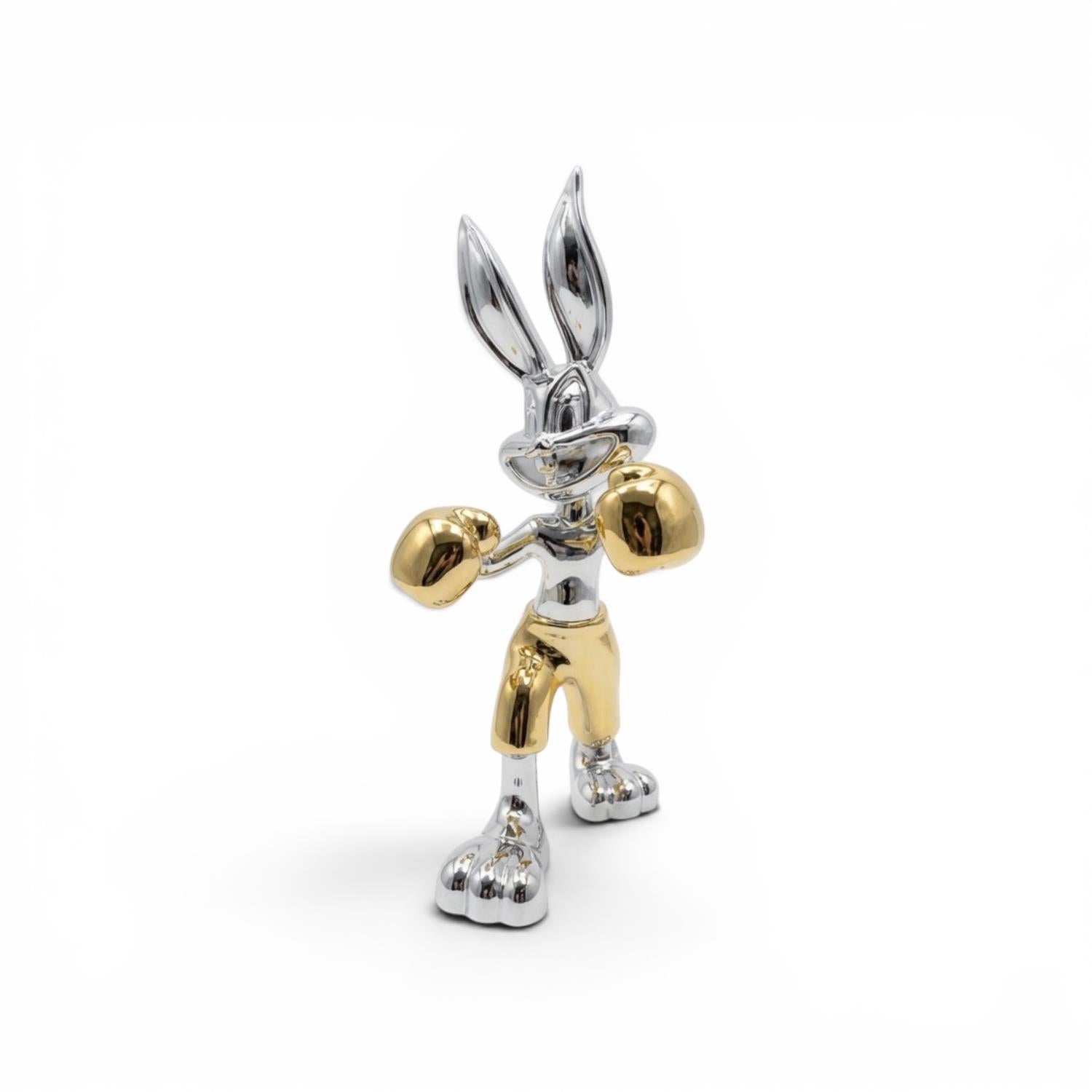 Boksör Bugs Bunny Dekoratif Figür 32cm