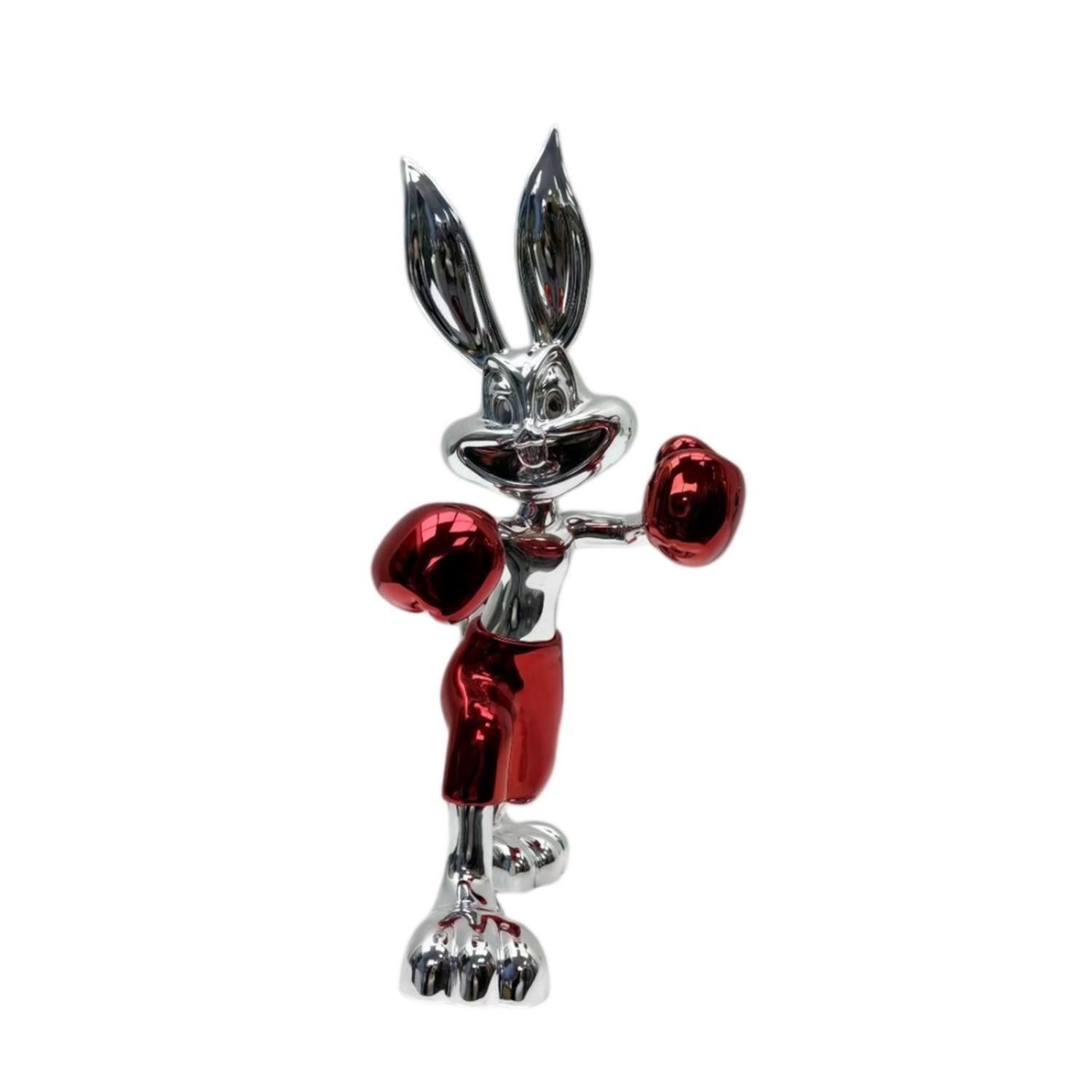 Boksör Bugs Bunny Dekoratif Figür 32cm