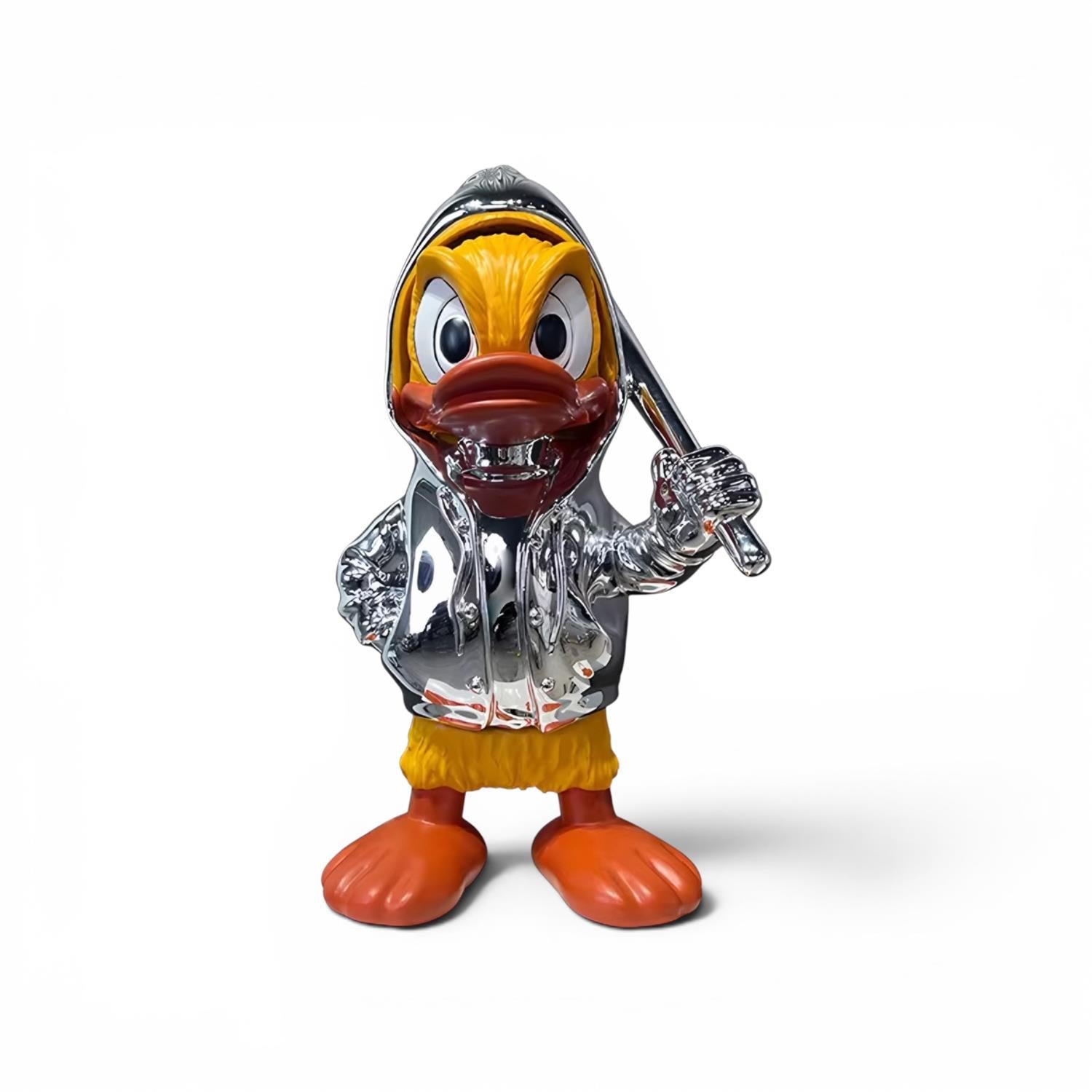 Sopalı Donald Duck Dekoratif Figür 37cm